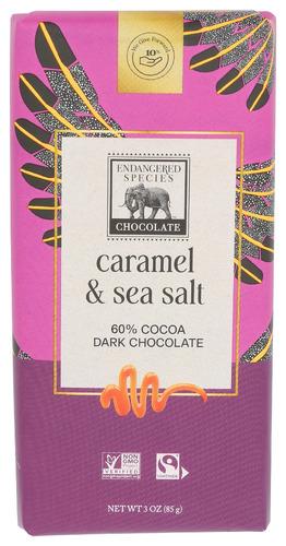 Endangered Species Chocolate Drk Caramel Seaslt Eagl - 3 Oz (12 Units)