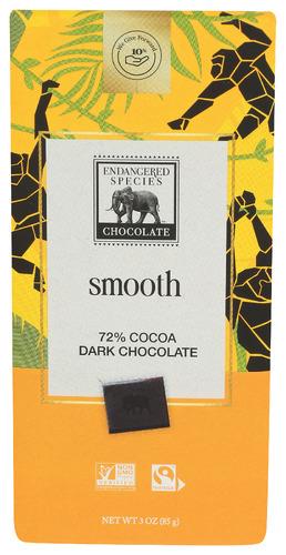 Endangered Species Chocolate Bar Chimpnz Drk Chocolate - 3 Oz (12 Units)