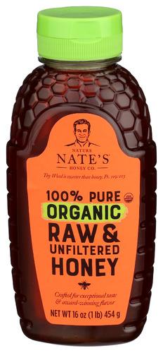 Nature Nates Honey Organic - 16 Oz (6 Units)