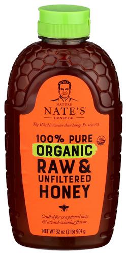Nature Nates Honey Organic - 32 Oz (6 Units)