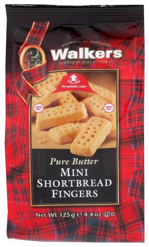 Walkers Shortbread Mini Fngr - 4.4 Oz (6 Units)