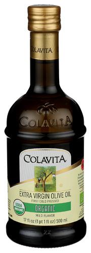 Colavita Oil Olv Xtra Virgin Organic - 17 Fo (6 Units)