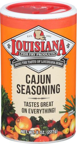 Louisiana Fish Fry Ssnng Cajun - 8 Oz (12 Units)