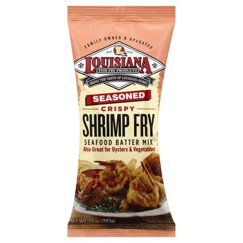 Louisiana Fish Fry Mix Shrimp Fry - 10 Oz (12 Units)