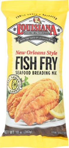 Louisiana Fish Fry Mix Fish Fry Lmn Norln Style - 10 Oz (12 Units)