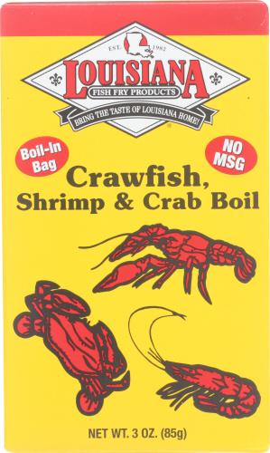 Louisiana Fish Fry Boil Crab Seed Bag - 3 Oz (12 Units)