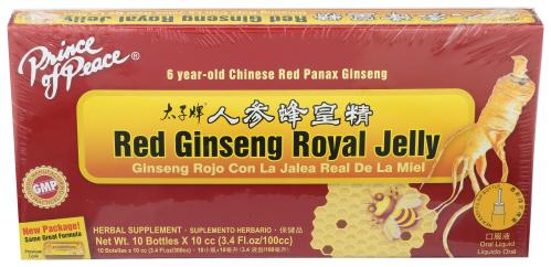 Prince Of Peace Ginseng Jelly Royal Red 10Pc - 10 Pc (3 Units)