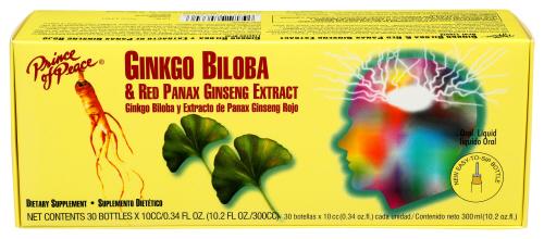 Prince Of Peace Ginkgo Biloba & Red Panax - 30 Pc (3 Units)
