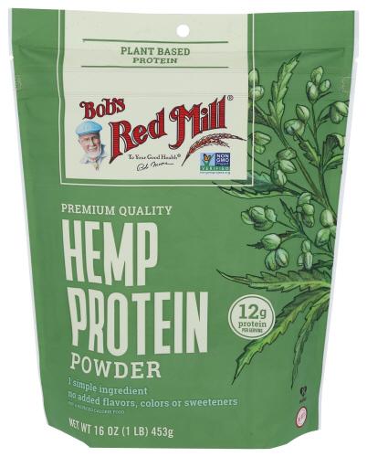 Bobs Red Mill Protein Powder Hemp - 16 Oz (4 Units)