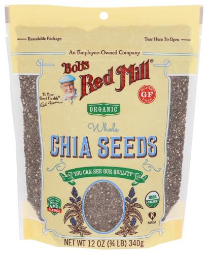 Bobs Red Mill Seed Chia - 12 Oz (5 Units)