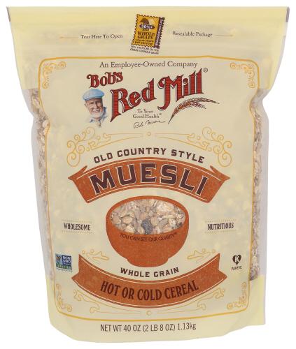 Bobs Red Mill Cereal Muesli - 40 Oz (4 Units)