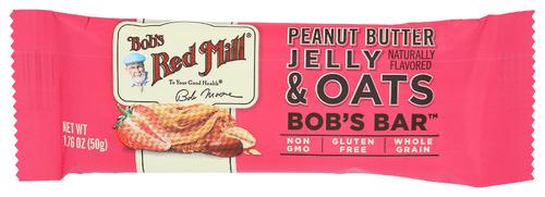 Bobs Red Mill Bar Oat Peanut Butter Jelly - 1.76 Oz (12 Units)