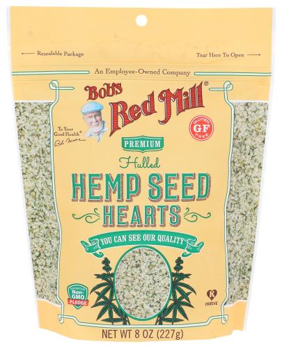 Bobs Red Mill Seeds Hmp Hrt - 8 Oz (5 Units)