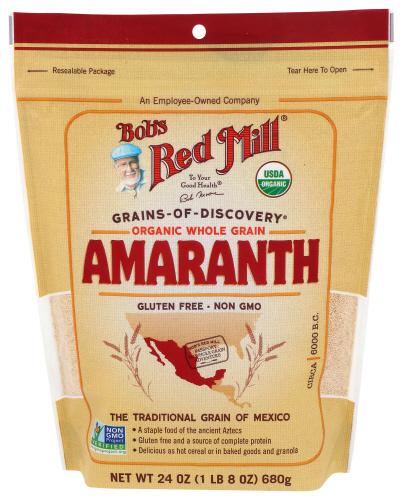 Bobs Red Mill Amaranth Whole Grn - 24 Oz (4 Units)