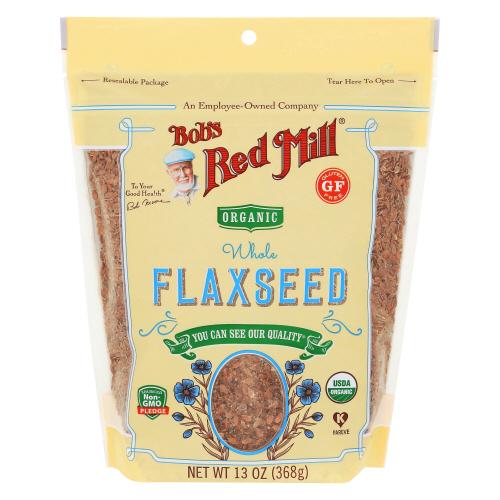 Bobs Red Mill Flaxseed Brown Organic - 13 Oz (4 Units)