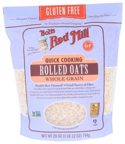 Bobs Red Mill Oats Rolled Qk Cook - 28 Oz (4 Units)