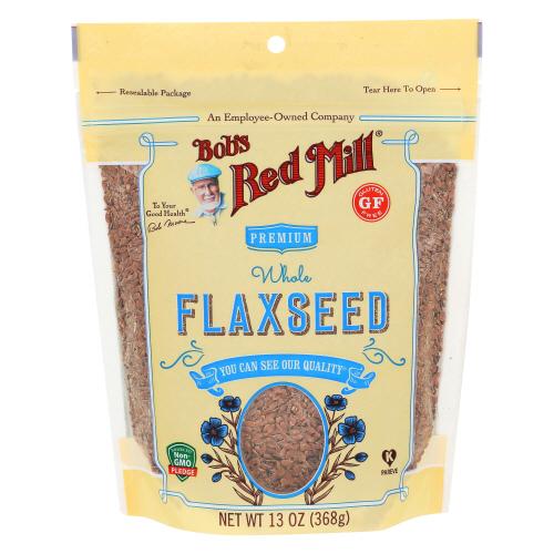 Bobs Red Mill Flaxseed Brown - 13 Oz (4 Units)