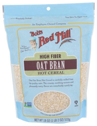 Bobs Red Mill Oat Bran - 18 Oz (4 Units)