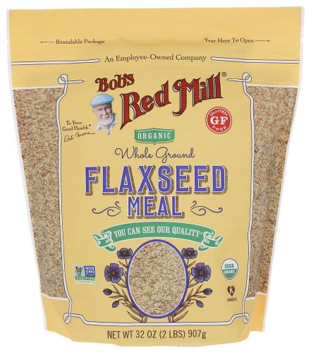 Bobs Red Mill Flaxseed Meal Organic - 32 Oz (4 Units)