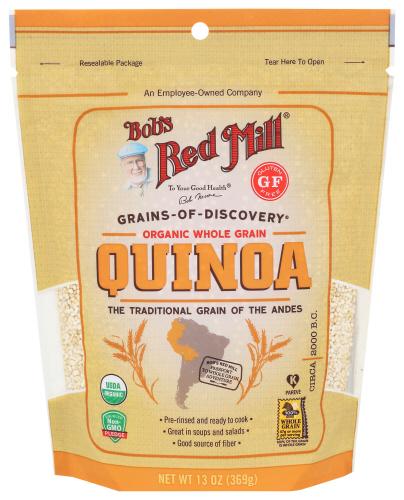 Bobs Red Mill Quinoa White Organic - 13 Oz (5 Units)
