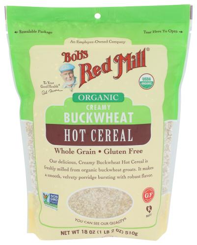 Bobs Red Mill Cereal Bkwht Creamy Organic Hot - 18 Oz (4 Units)