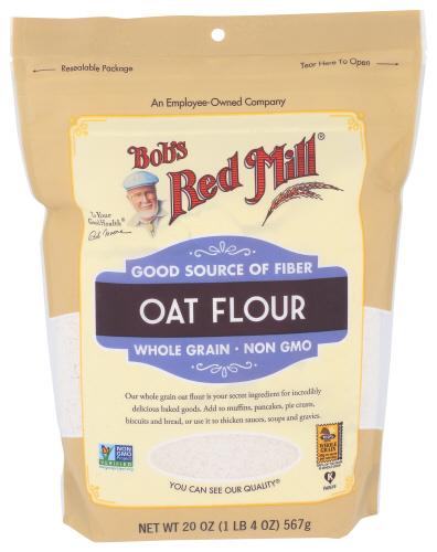 Bobs Red Mill Flour Oat - 20 Oz (4 Units)