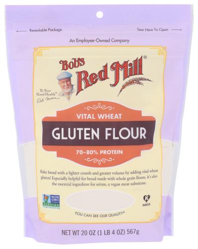 Bobs Red Mill Flour Wheat Gluten - 20 Oz (4 Units)