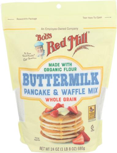 Bobs Red Mill Mix Pancake Waffle Btrmlk - 24 Oz (4 Units)