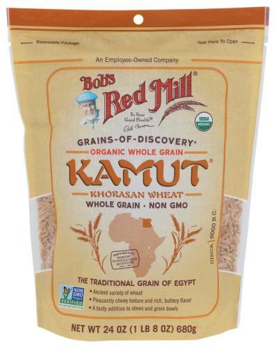 Bobs Red Mill Kamut Berries Organic - 24 Oz (4 Units)