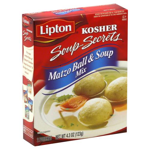 Lipton - Kosher Mix Soup & Matzo Ball - 4.3 Oz (12 Units)