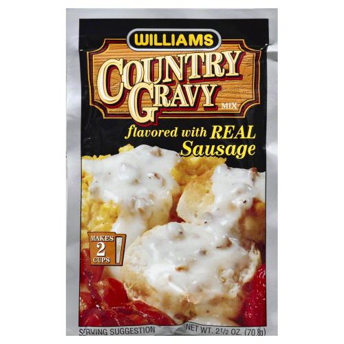 Williams Mix Gravy Cntry W Sausage - 2.5 Oz (12 Units)