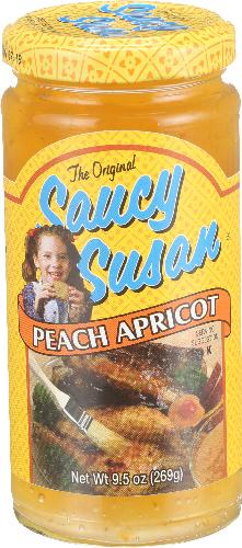 Saucy Susan Sauce Peach Apricot - 9.5 Oz (6 Units)