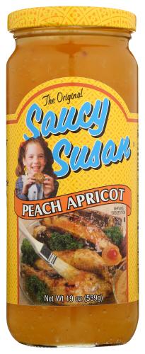 Saucy Susan Sauce Peach Apricot Origional - 19 Oz (6 Units)