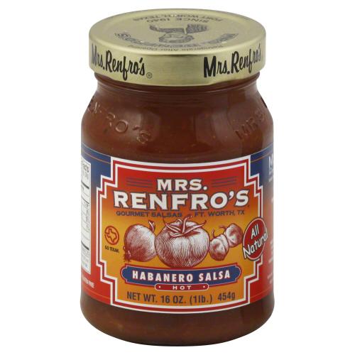 Mrs Renfro Salsa Habanero - 16 Oz (6 Units)