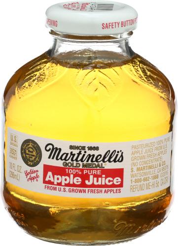 Martinelli Juice Apple - 10 Fo (12 Units)