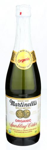 Martinelli Juice Sprklng Cider Organic - 25.4 Fo (12 Units)