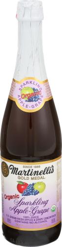 Martinelli Juice Sprkl Apple Grp Organic - 25.4 Fo (12 Units)