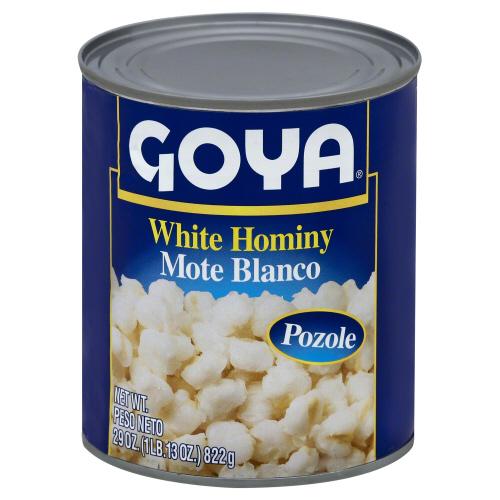 Goya Bean Hominy White - 29 Oz (12 Units)