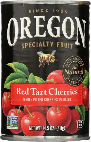 Oregon Cherries Red Tart For Pie - 14.5 Oz (8 Units)
