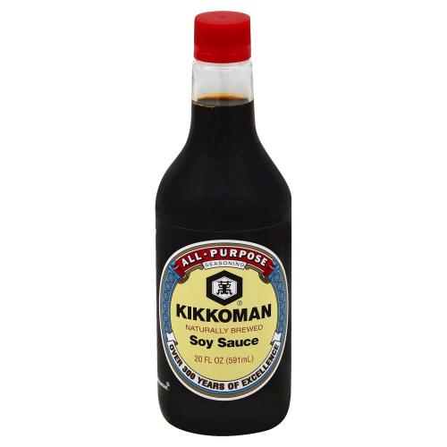 Kikkoman Sauce Soy - 20 Oz (12 Units)