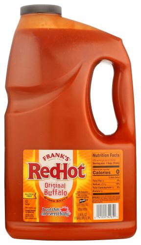 Franks Sauce Redhot Wing Buffalo - 1 Ga (4 Units)