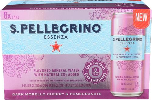 San Pellegrino Water Essnza Cherry Pmgr 8Pk - 89.26 Fo (3 Units)