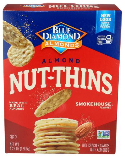 Blue Diamond Cracker Nut Thin Smokehse - 4.25 Oz (12 Units)