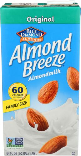 Blue Diamond Bev Almond Breeze Origional - 64 Fo (8 Units)