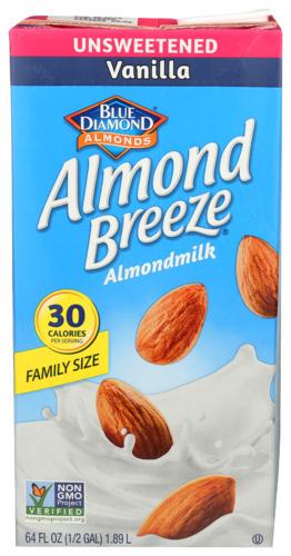Blue Diamond Bev Almond Vanla Unswtned - 64 Fo (8 Units)