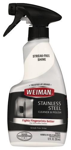 Weiman Cleaner Stnlss Stl Trggr - 12 Oz (6 Units)