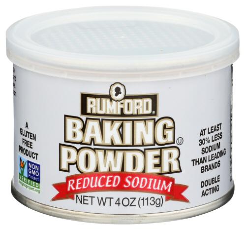 Rumford Baking Powder Redcd Sodium - 4 Oz (24 Units)
