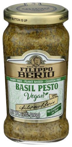 Filippo Berio Pesto Basil - 6.7 Oz (6 Units)