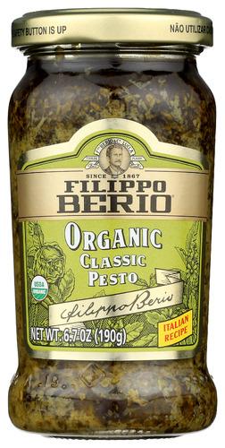 Filippo Berio Pesto Basil Organic - 6.7 Oz (6 Units)