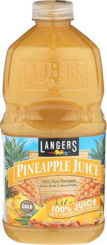 Langers Juice Pineapple Vit C - 64 Fo (8 Units)